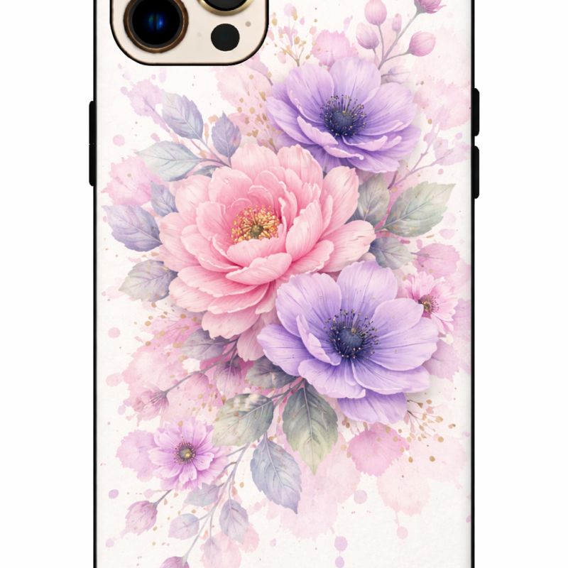Beautoful Glossy Metal Tpu Mobile Back Cover D007
